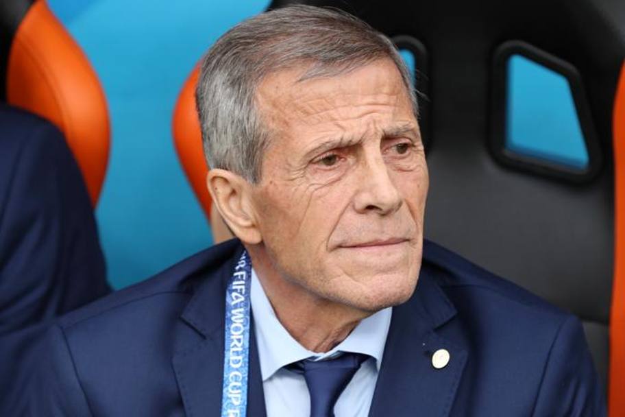 Tabarez, 71 anni, è il c.t. più anziano dei Mondiali. Getty Images